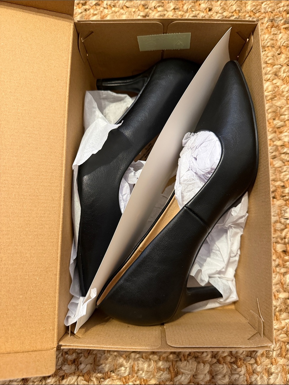 Cindy Mid High Heels w/ Memory Foam Insole- Size 8